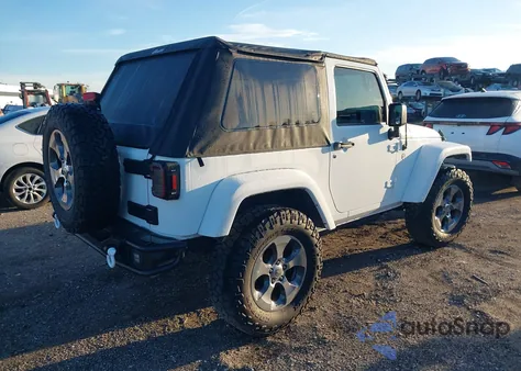 2018 Jeep Wrangler Jk Sahara 4X4 из США, поврежденный, VIN 1C4AJWBG2JL821132